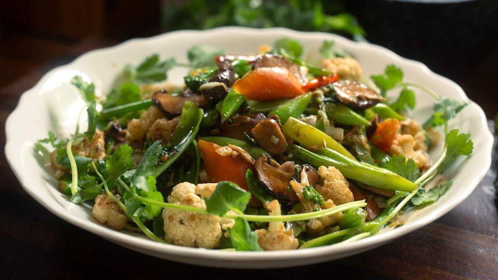 Жареные овощи по тайски смотреть онлайн