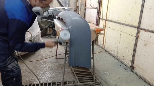 Hyundai H1 Подготовка и покраска