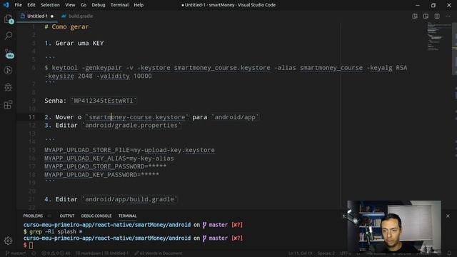 React Native - SmartMoney - 1306 - Gerando o app para Android смотреть онлайн