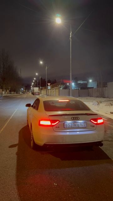 Audi A5 выхлоп