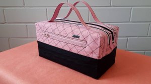 Интересный вариант обработки сумки.