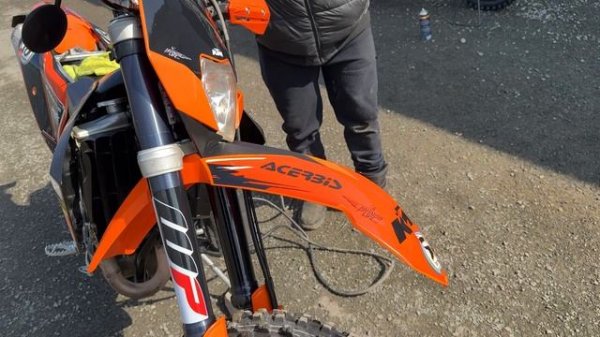 Видео запуска KTM 250 EXC-F