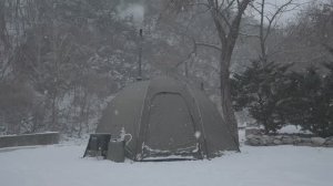 Кемпинг зимой