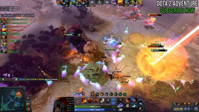 THE LAST DRAGON [ Dragon Knight ] INSANE CARRY BUILD - UNSTOPPABLE TEAM FIGHT смотреть онлайн