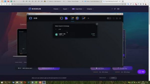 Как не потерять крипту! 🚨 Кошелёк для криптовалют - Exodus Wallet ⧸ Лучший криптокошелек - как поль