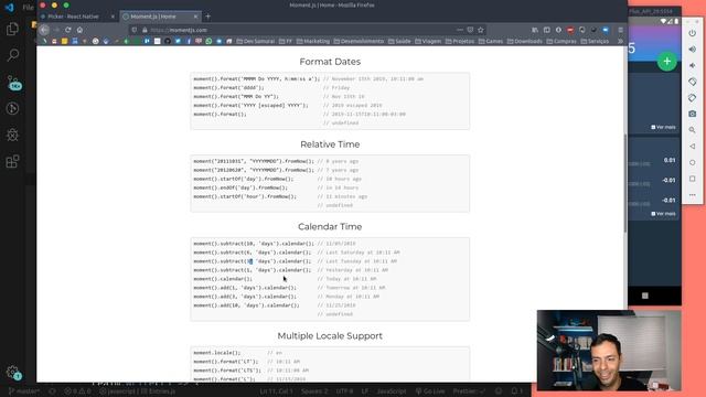 React Native - SmartMoney - 0720 - Estilizando a página Report - RelativeDate - Parte 1 смотреть онлайн