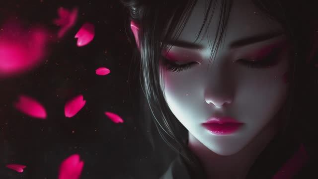 Цветение сакуры - Красивая японская музыка, дзен-музыка для учебы🪭Фоновая музыка Японии для отдыха смотреть онлайн