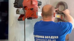 пример чистового монтажа, чистовой монтаж приточной вентиляции, монтаж бризера тион, вакио,аирняня