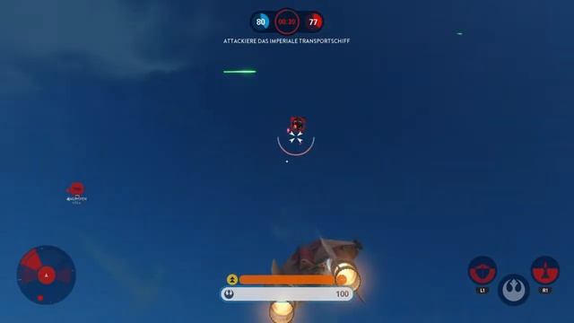 Star Wars Battlefront: Neuer Offline Modus - Gefecht, Jägerstaffel auf Master смотреть онлайн