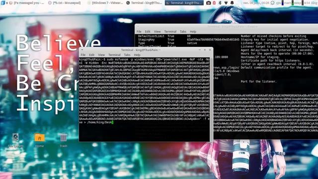 [LINUX DZ] : Hack Windows 7/8.1/10 With EMPIRE By Converting PowerShell To EXE смотреть онлайн