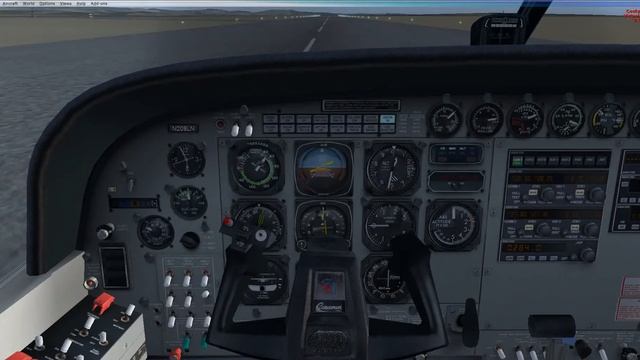 FSX: Crotone to Salerno with a Cessna Grand Caravan смотреть онлайн