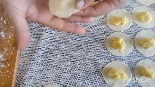 Вареники из картошки🥟🥔Легко,вкусно! смотреть онлайн