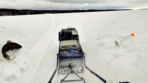Зимняя рыбалка в Карелии. Мартовская кутерьма