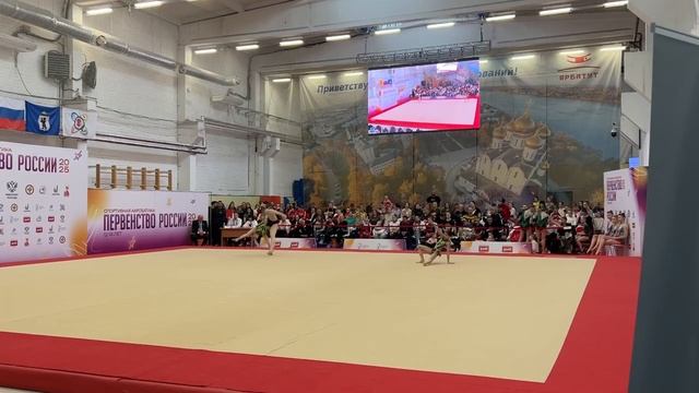 ЖП 12-18 ,Ли Милана - Куличева Валерия, Темповое упражнение