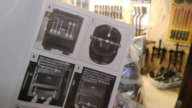 PARKSIDE PSHL 2 D1 automata hegesztő fejpajzs / Automatic welding helmet смотреть онлайн