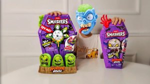 ZURU SMASHERS могилка с красной рукой 🏚️❤️🔥🖖❤️ Horror House!