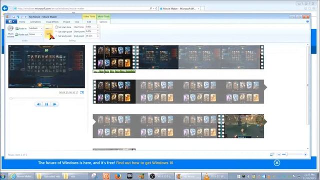 Free Video Editor | For Beginners | Part 1 Windows Movie Maker смотреть онлайн