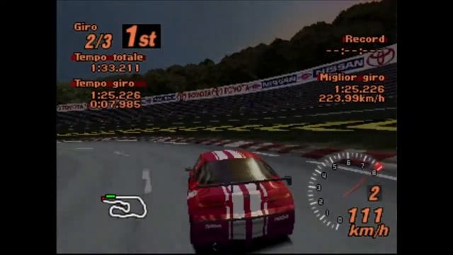 Gran Turismo 2 (RACING MODIFICATION-ALFA ROMEO 156) смотреть онлайн