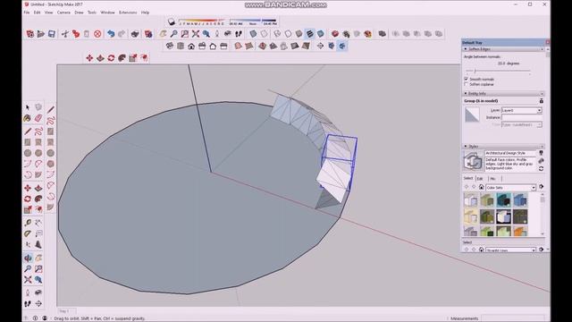Create and Scale 1 inch Diameter 8 TPI Threads with SketchUp 17 смотреть онлайн