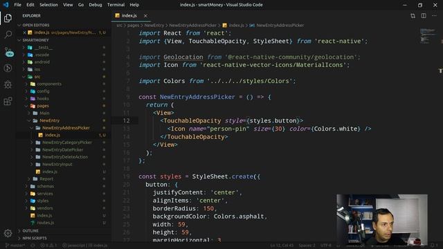 React Native - SmartMoney - 1002 - Adicionando Geolocalização no Aplicativo - Parte 1 смотреть онлайн