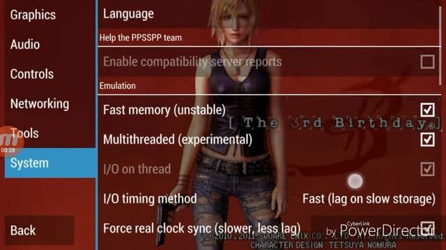 Best settings for The Third Birthday in PPSSPP, Android смотреть онлайн