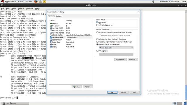 How to communicate from Linux 6 virtual machine to physical machine ? смотреть онлайн