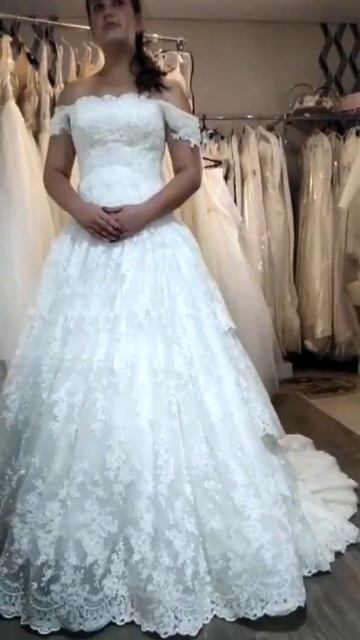 Свадебное платье Молочного цвета смотреть онлайн