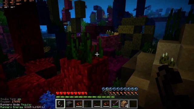 Minecraft 1.16.1 - Mekanism mod - Scuba diving смотреть онлайн