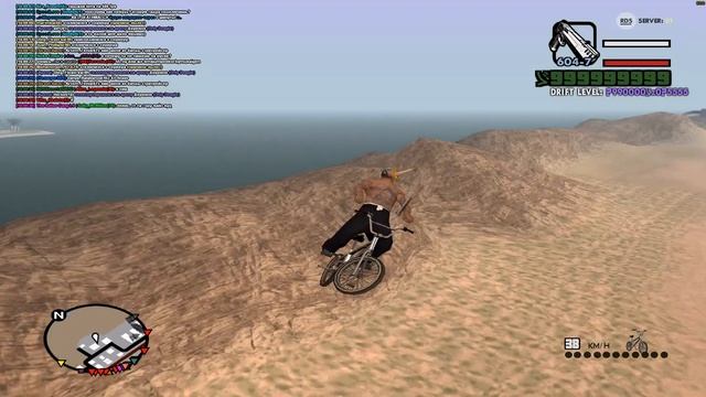 Прыжки на BMX в гта самп смотреть онлайн