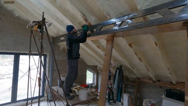 Балка взяла вес, доволен итогом, ответ на вопрос, дуркуем, устройство 🏡 √339 Строим Дом 18.04.2024 смотреть онлайн