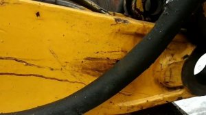 Замена втулок и пальцев на экскаваторе погрузчике! Видео из архива