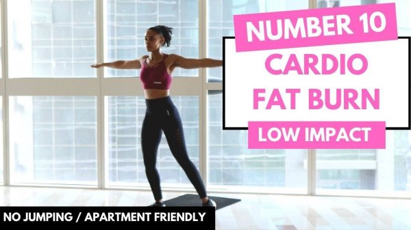 MrandMrsMuscle - No Jumping - LOW IMPACT CARDIO Workout ｜ Beginner Friendly - No.10