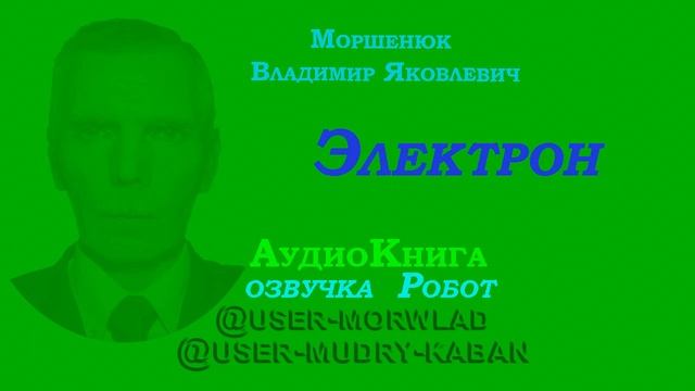 .Электрон Аудиокнига. Моршенюк Владимир Яковлевич. Книги слушать.@user-morwlad смотреть онлайн