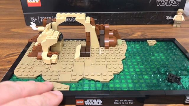 LEGO Speed Build - 75330: Dagobah Jedi Training Diorama смотреть онлайн