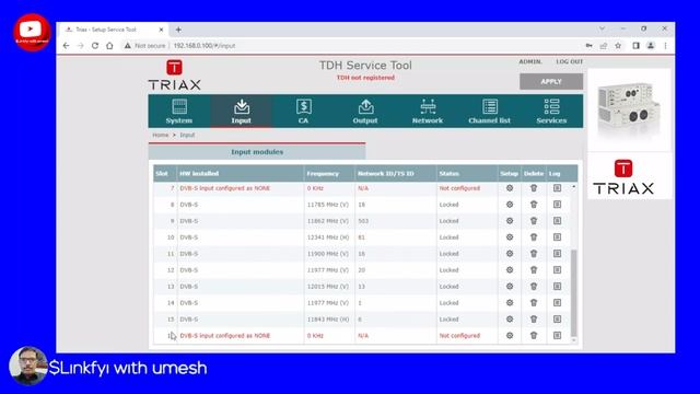 Универсальная головная станция кабельного |Triax modul set up||TRIAXTDH 800-801| @Linkfyiwithumesh смотреть онлайн
