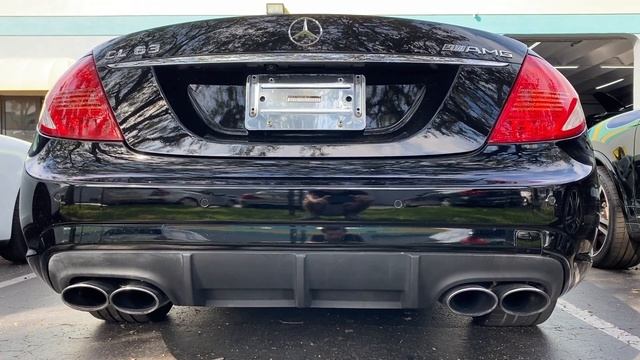 2008 Mercedes-Benz CL63 AMG VIN: WDDEJ77X68A018612 Exhaust Note Video. смотреть онлайн