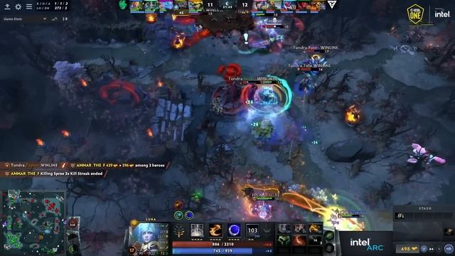 Dota2 - Team Falcons vs Tundra Esports - Game 1 - ESL One Birmingham 2024 - Playoffs смотреть онлайн