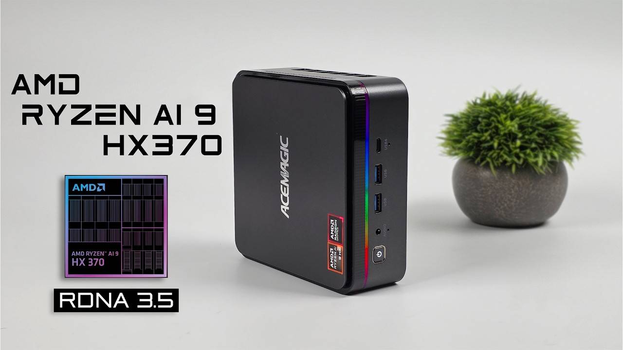 AMD Ryzen AI HX370 Mini PC Delivers Surprisingly Good Gaming Performance смотреть онлайн