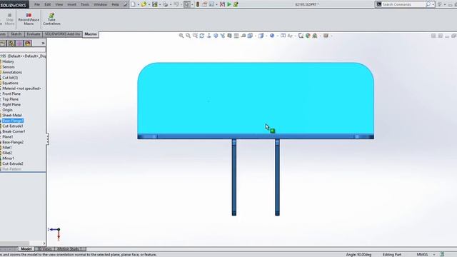 SOLIDShots- Normal To- The Right Way Around - Free SOLIDWORKS Tutorial смотреть онлайн