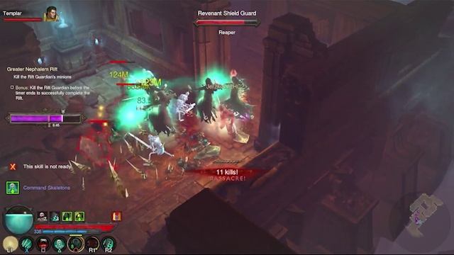 ⚔️🪦 DIABLO 3 — НЕКРОМАНТ ВОССТАЁТ! 💀 SEASON 12, GR45, HARDCORE, 60FPS — СМЕРТЕЛЬНЫЙ ГЕЙМПЛЕЙ БЕЗ К смотреть онлайн