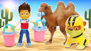 Невероятное приключение Щенячего Патруля в пустыне! 🌞