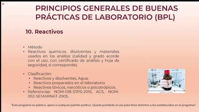 Principios Generales de Buenas Prácticas de Laboratorio смотреть онлайн