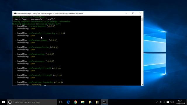 Install Laravel on Windows - Configuration смотреть онлайн
