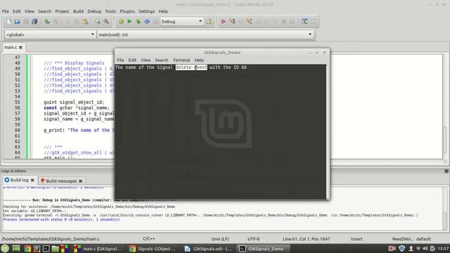 GTK GtkSignals Part15 смотреть онлайн