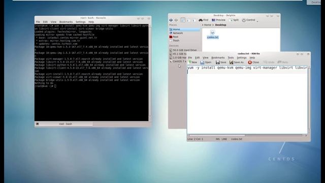 how to install kvm on centos (in persian) смотреть онлайн