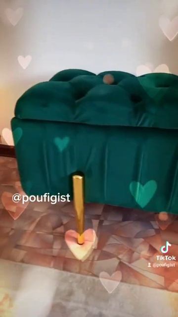 банкетка каретная стяжка золотые ножки