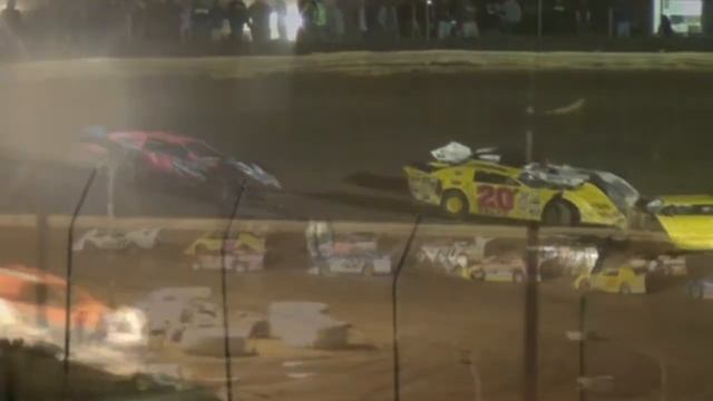 Midway Speedway AMRA Late Model Feature Highlights 6-7-2013 смотреть онлайн