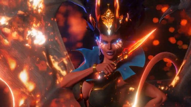 Akasha Queen Of Pain 3D Fan Art Dota 2 смотреть онлайн