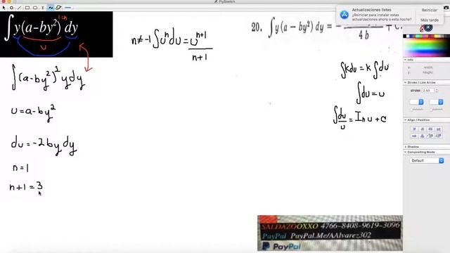 INTEGRAL NO. 20 GRANVILLE PÁG. 237 INTEGRAL UTILIZANDO LA FÓRMULA DE u^n смотреть онлайн