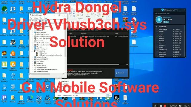 Hydra Dongle Driver\Vhusb3hc.sys Error Solution смотреть онлайн